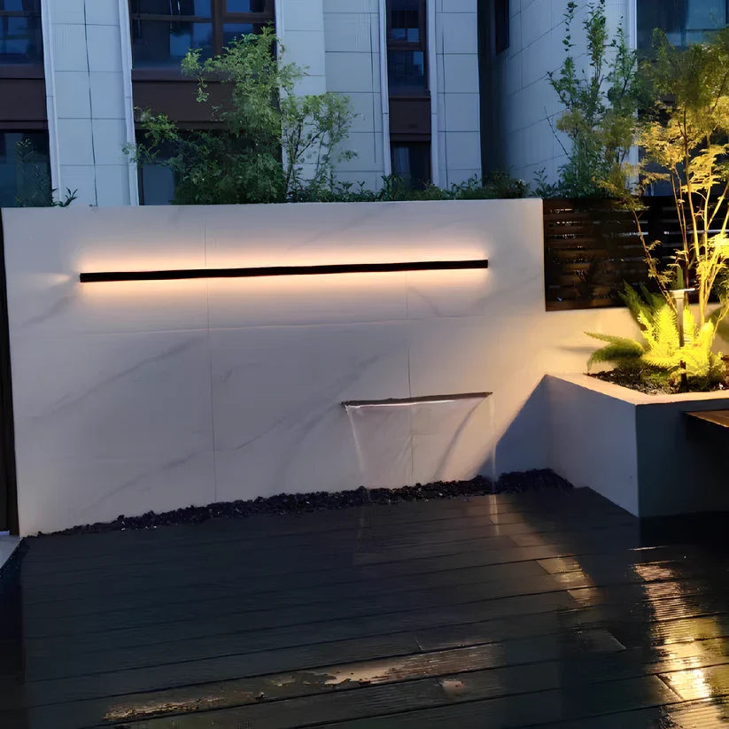 Linear Outdoor LED Wall Sconce