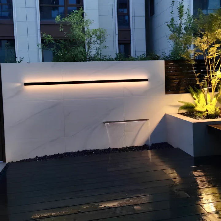 Linear Outdoor LED Wall Sconce