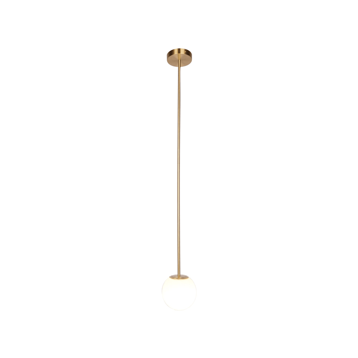 Modern Glass Pendant Light With Integrated LED for Dining Room — Ashbury Home & Living