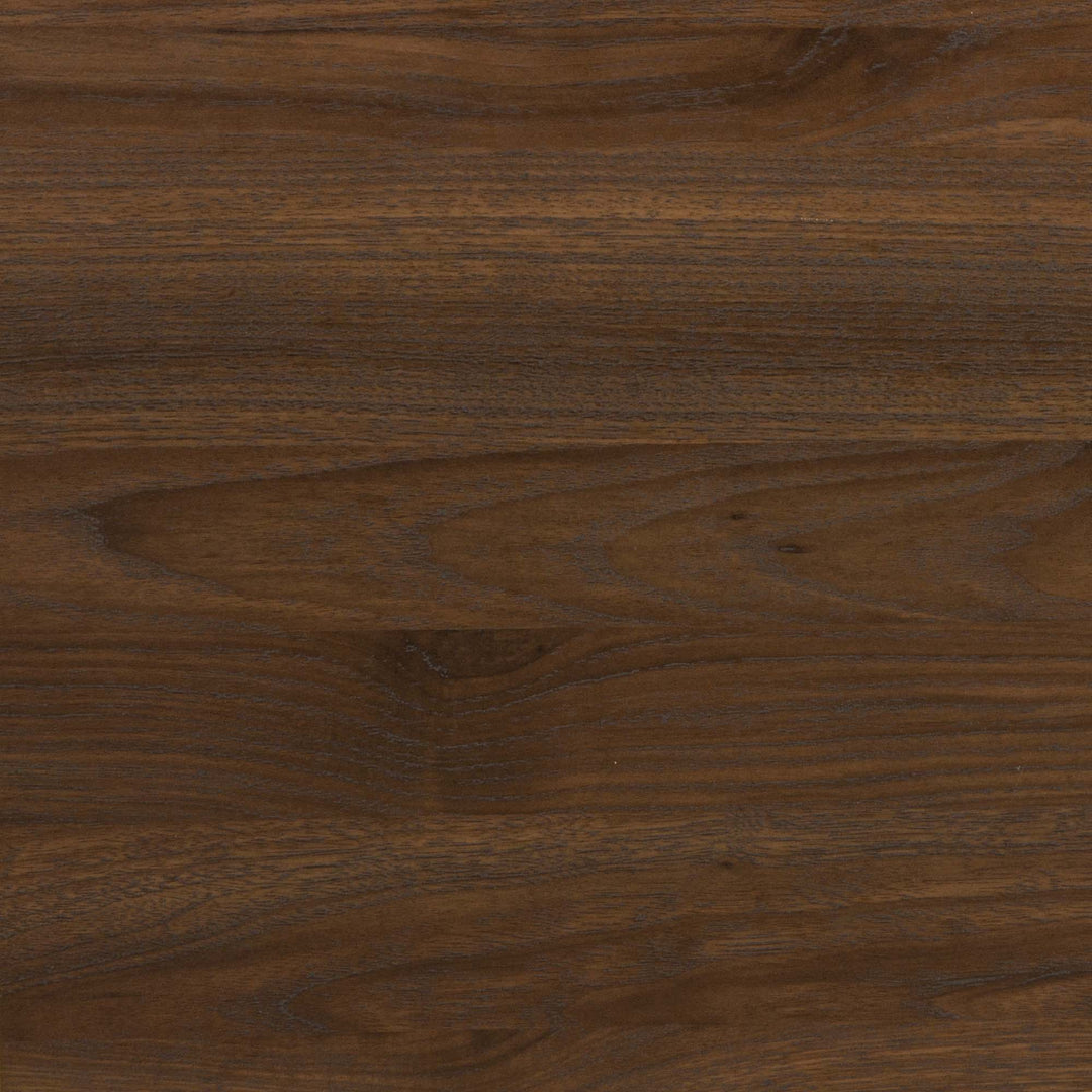 Wood 2-Door Storage Cabinet Walnut