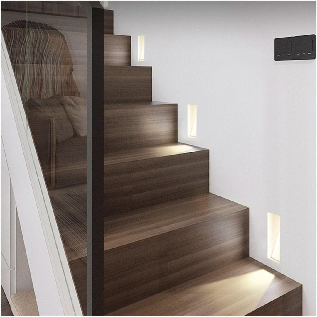 Frameless LED Sensor Wall Light With Perforated Panel Design