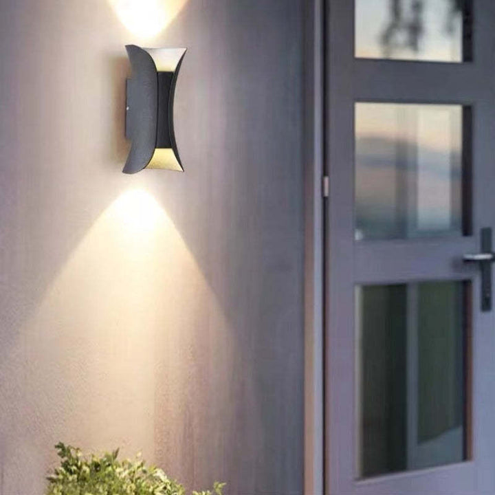 Calyxor Wall Lamp Curved Outdoor Wall Mounted LED