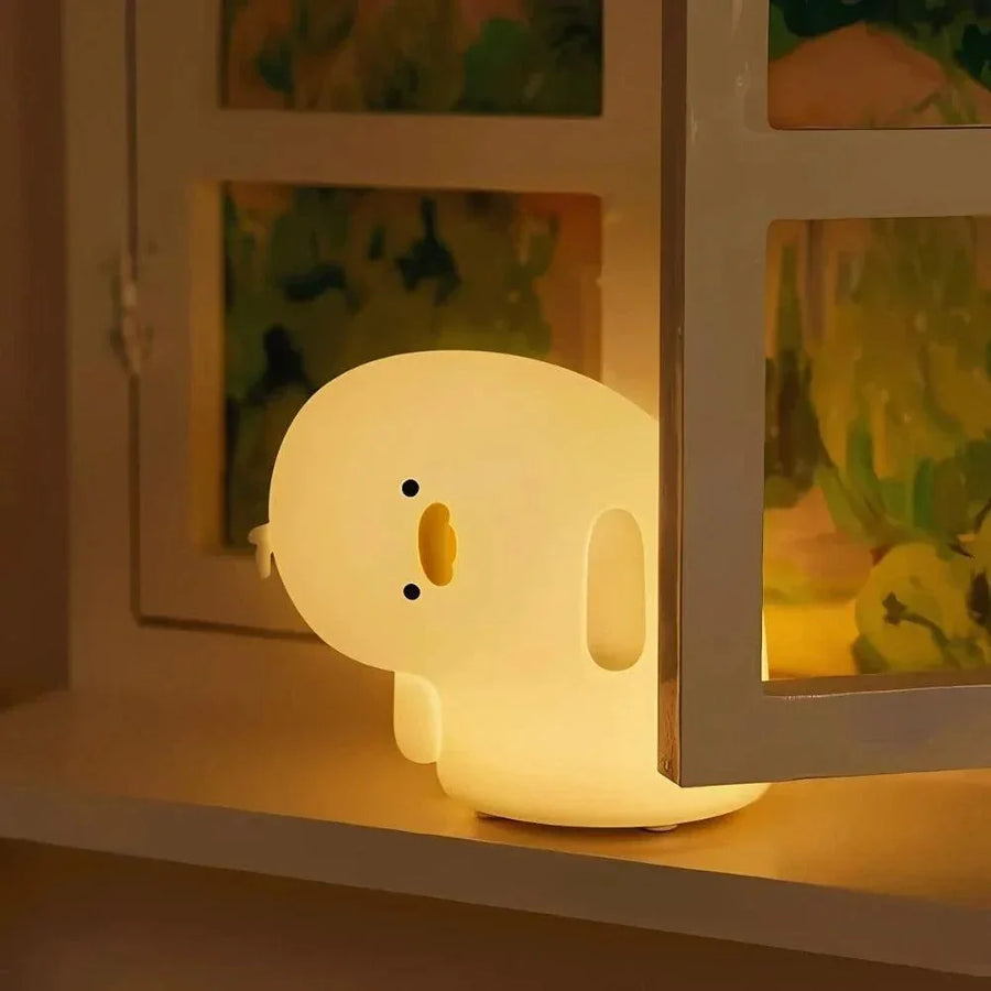 Squeezable Silicone Animal Night Light