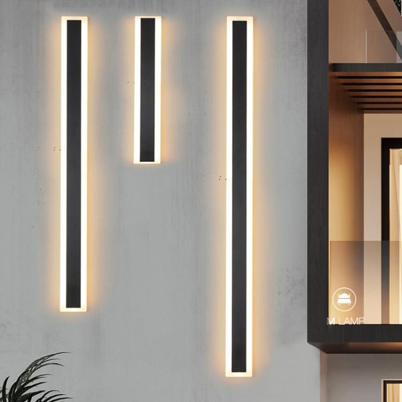 Virex Linear Outdoor Wall Lamp