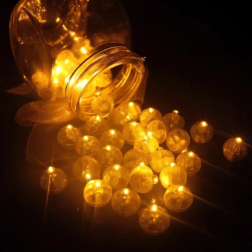 Mini LED Light Pearls for Balloons