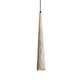 Wabi-Sabi Cement Pendant Light | Wood Top, Four Shapes