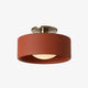 Modern Porcelain Semi Flush Mount Ceiling Light