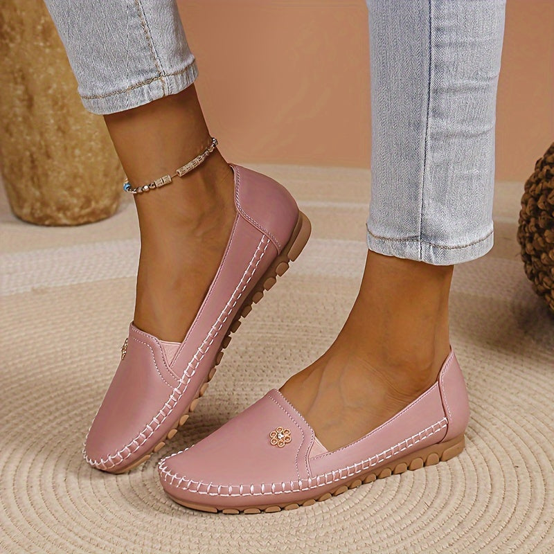 Women's Perforated Slip-On Comfort Loafers – image 6
