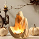 Gothic Cloaked Figure Candle Holder
