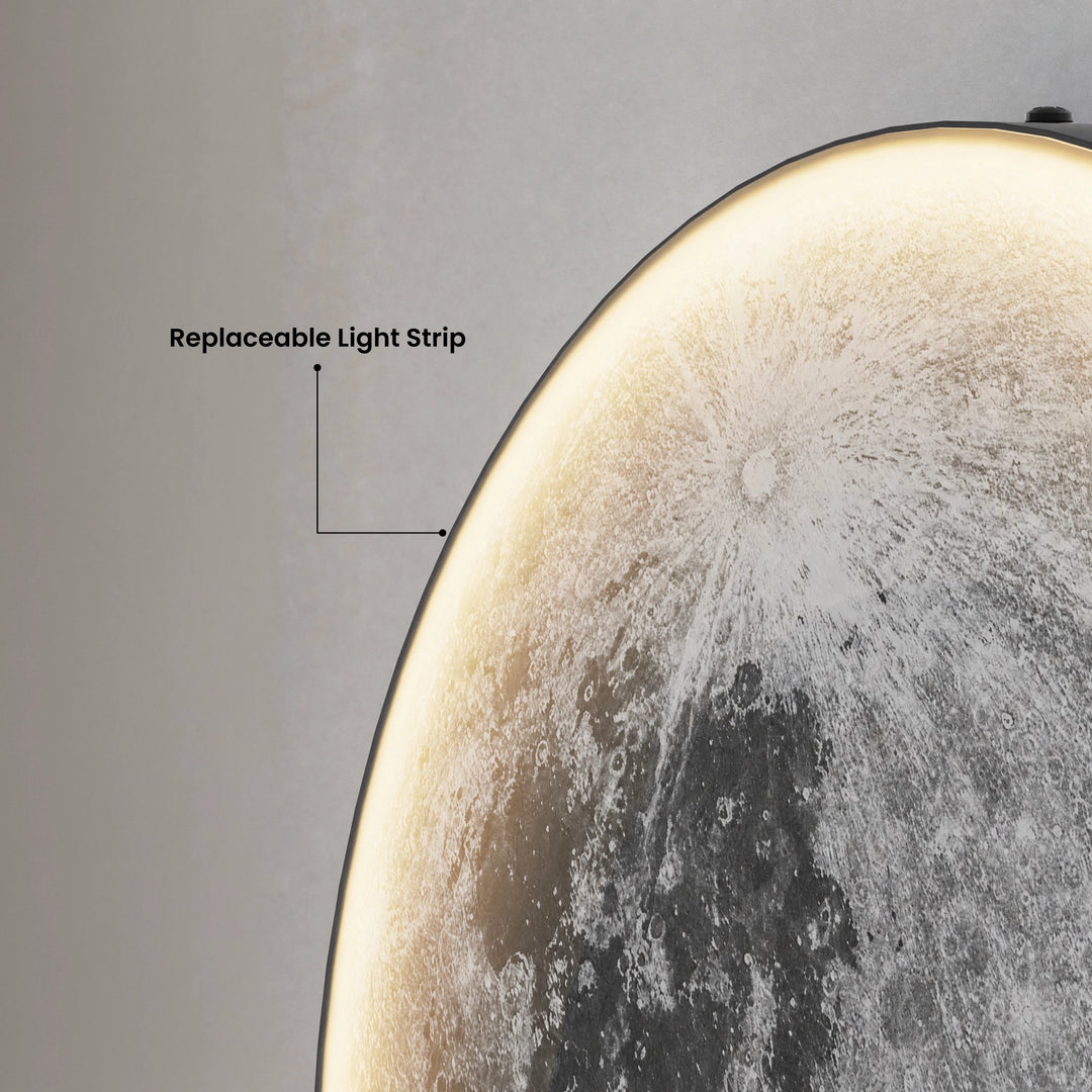 Moon Wall and Ceiling Light | Hardwired, 3 Sizes