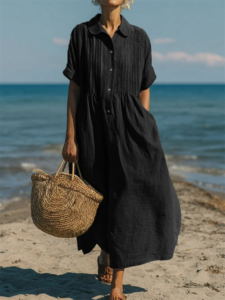 Women's Collared Summer Dress – image 9
