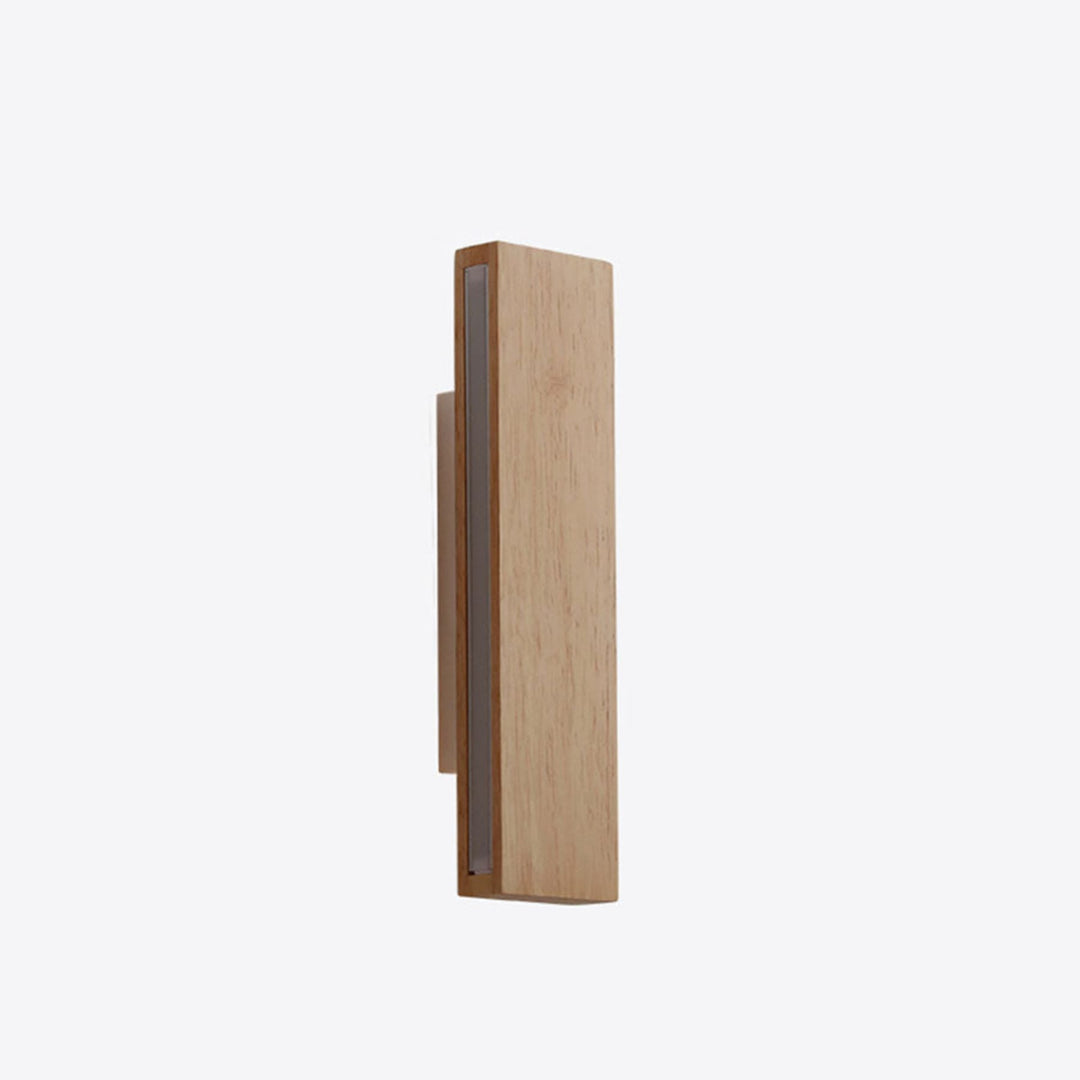 Rotating Wood Wall Light | Up and Down LED, 22 or 32 cm
