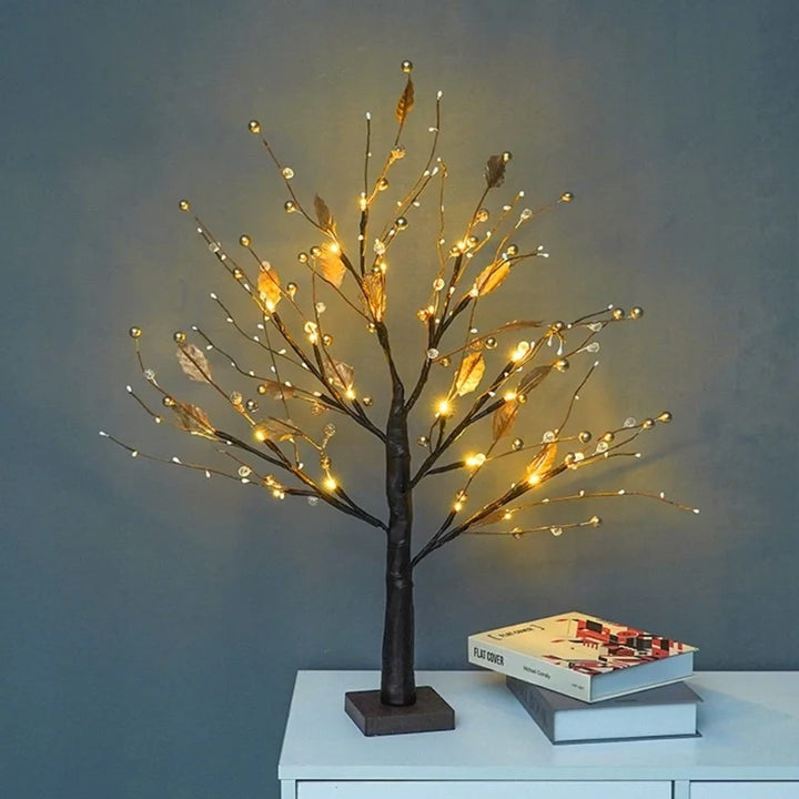 Berry and Pearl Blossom Tree Light