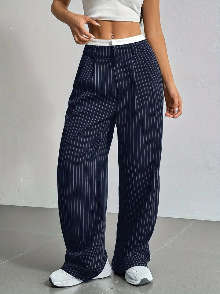 Women's Striped Everyday Trousers – image 7