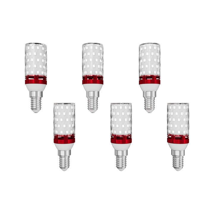 E14 LED Bulbs, Dimmable | Pack of 6