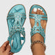 Women's Orthopaedic Beaded Toe-Post Comfort Sandals – image 1