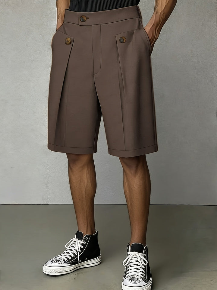 Men's Tailored Pleated Summer Shorts – image 6