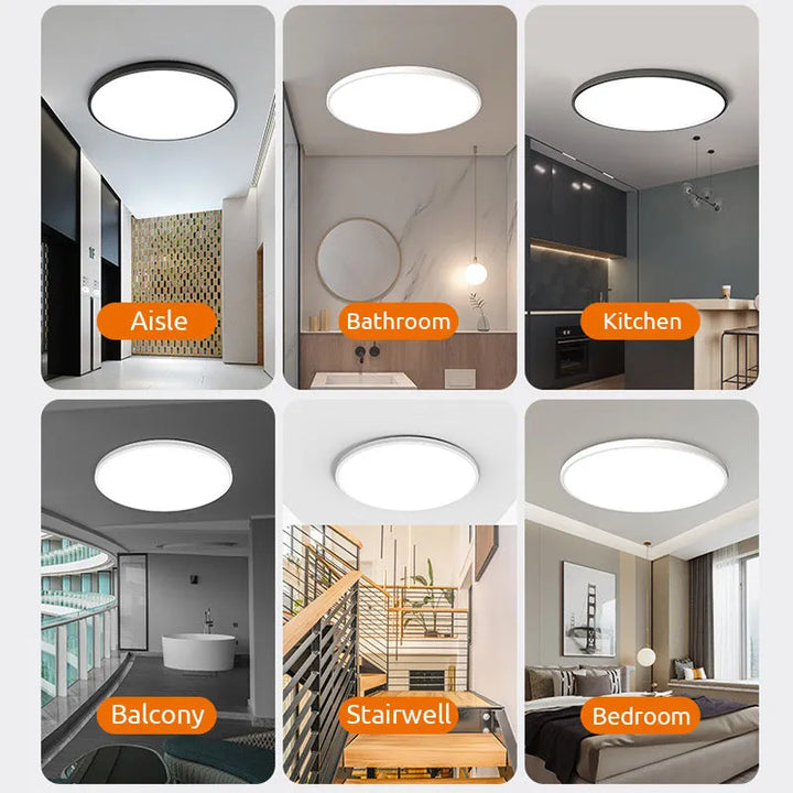 Renix Round Bathroom Led Ceiling Light