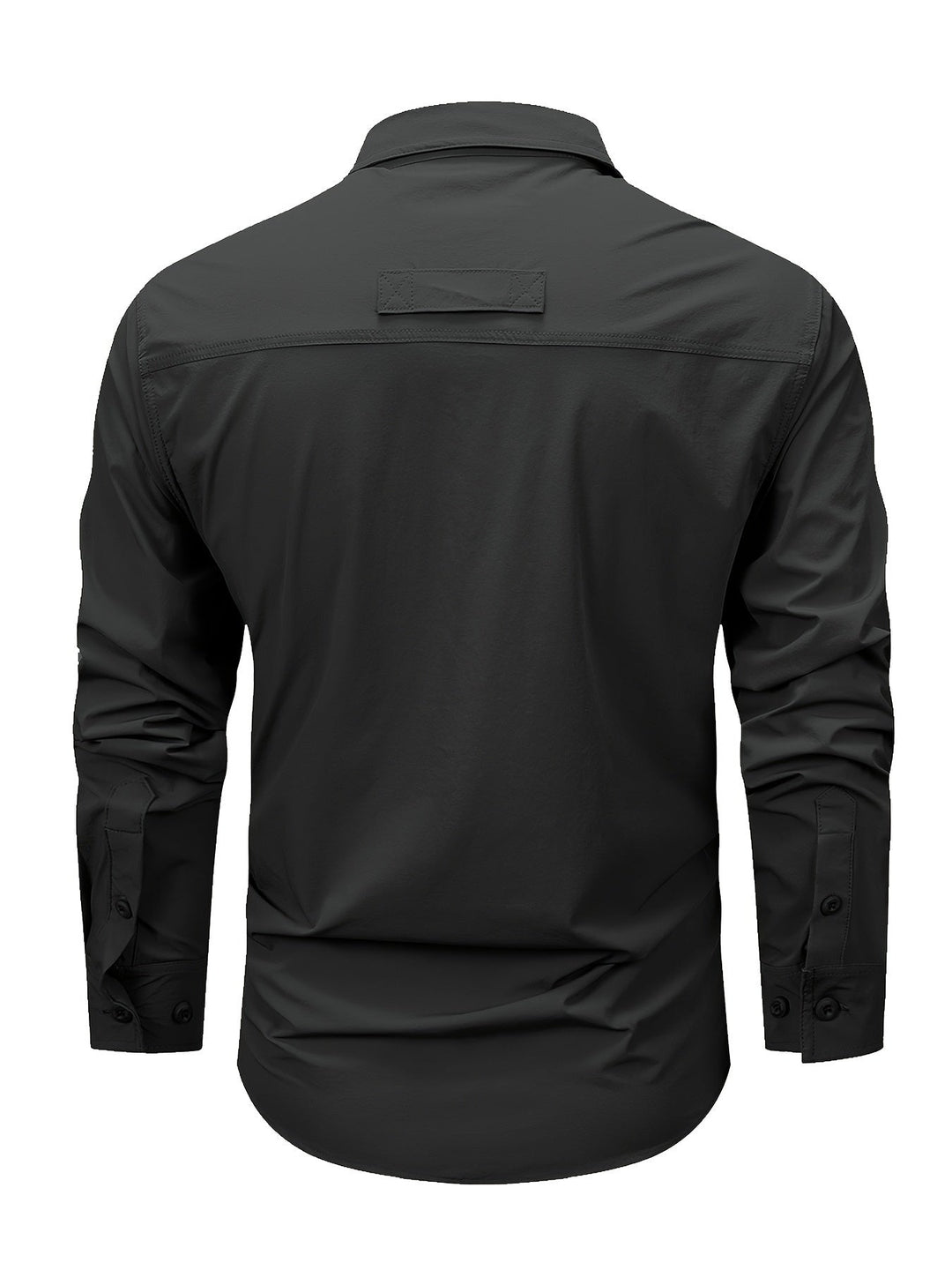 Men's Long-Sleeve Utility-Pocket Summer Shirt – image 6