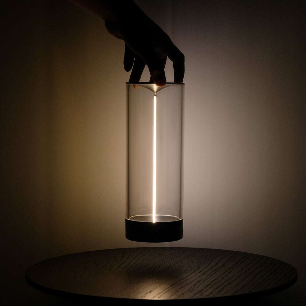 Cylindrical Beam Cordless Table Lamp