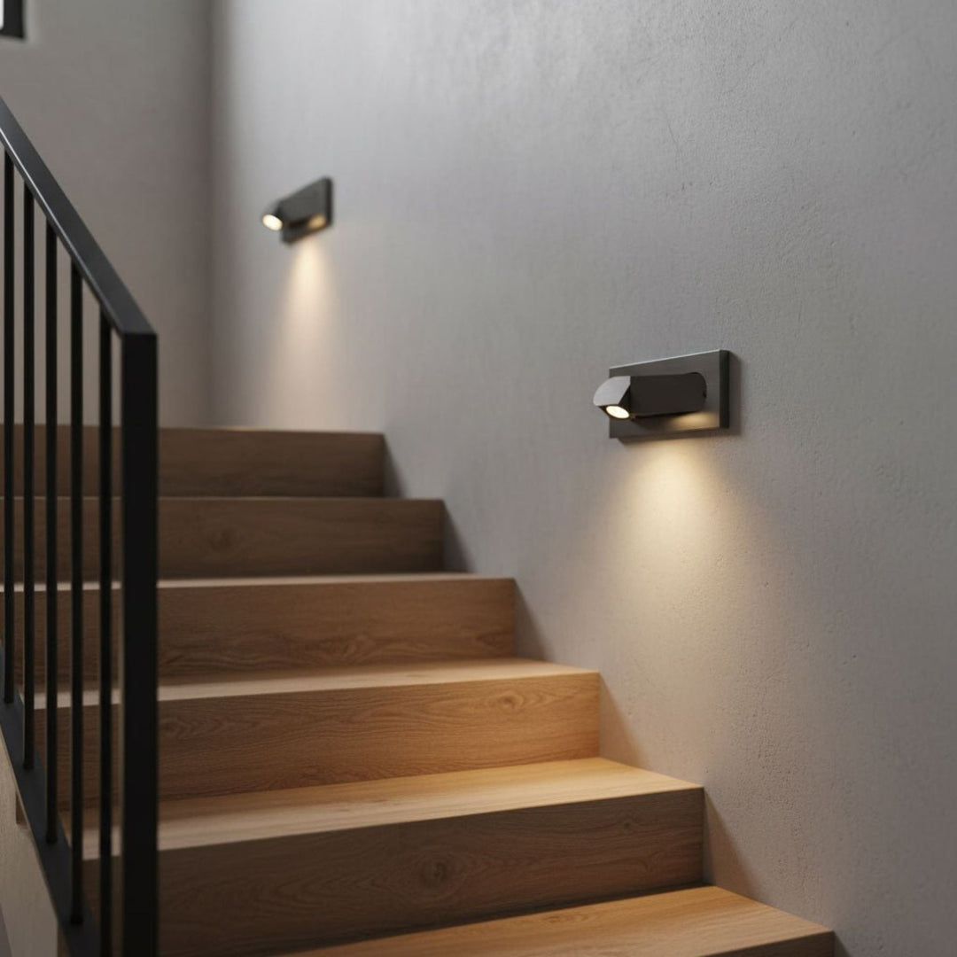 Recessed-Look Reading Wall Light | Swivel LED, 6 Finishes