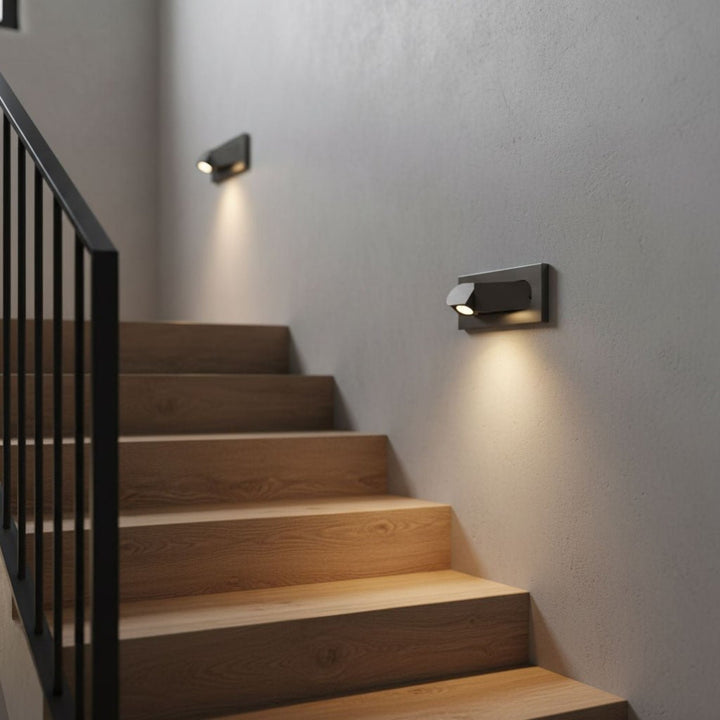 Recessed-Look Reading Wall Light | Swivel LED, 6 Finishes