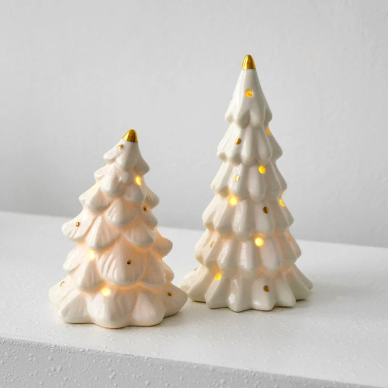 Light-Up Ceramic Christmas Village