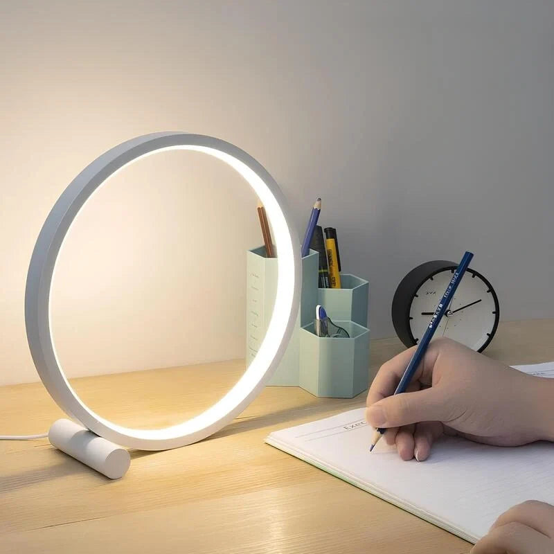 Halo Ring Bedside Table Lamp