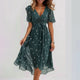 Women's Short-Sleeve Printed Summer Dress – image 2