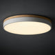 Wood Trim LED Flush Ceiling Light | Seven Colours, 30-60 cm