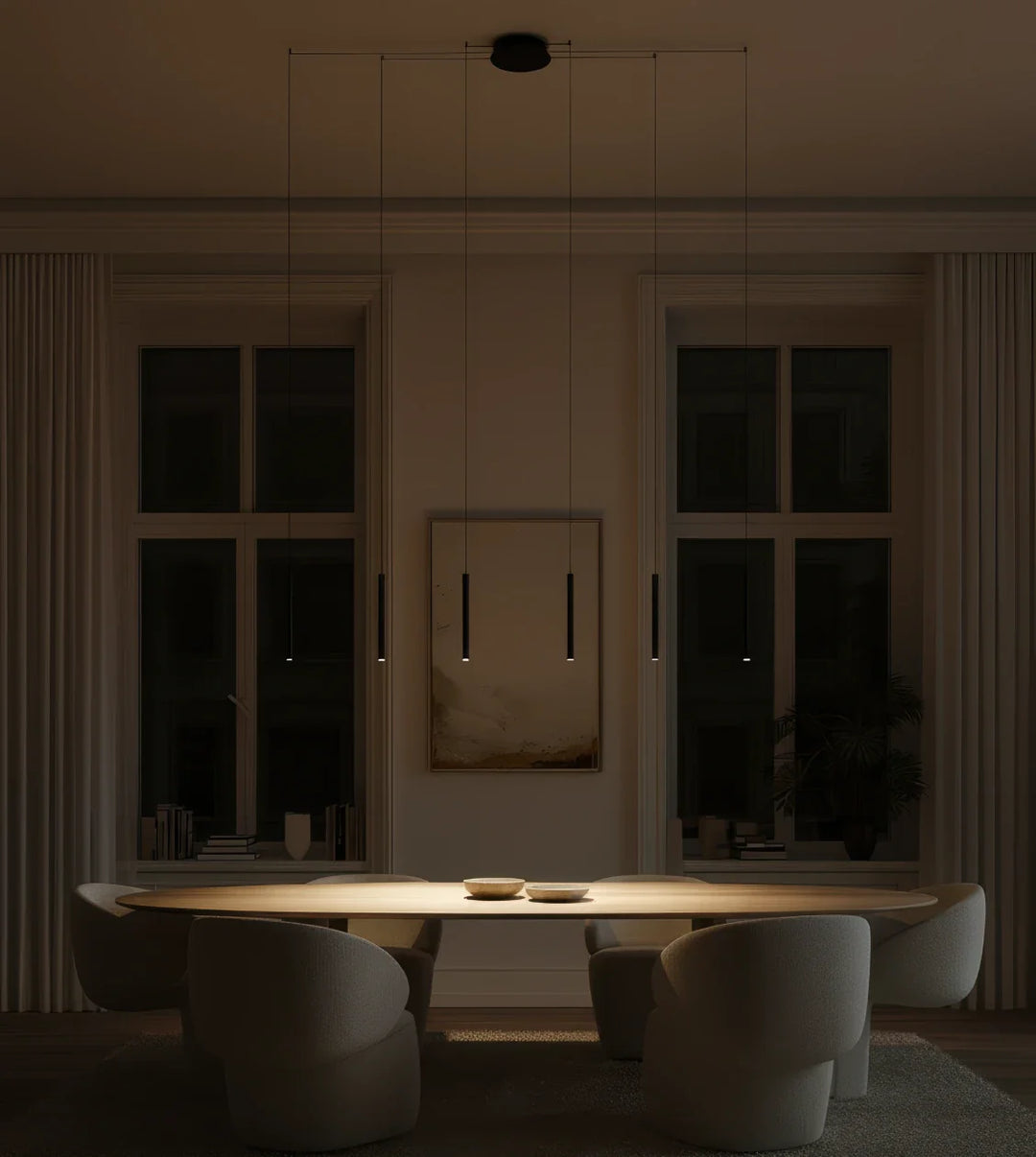 Alyra Dimmable Aluminium Ceiling Light, view 7