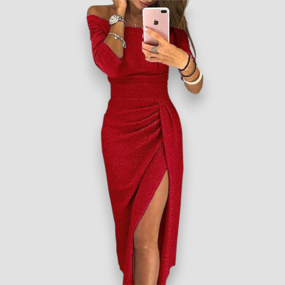 Women's Off-Shoulder Summer Dress – image 7
