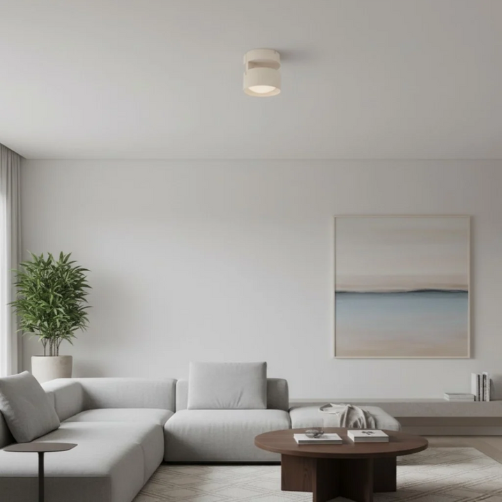 Ananke Minimalist Cylinder LED Ceiling Light