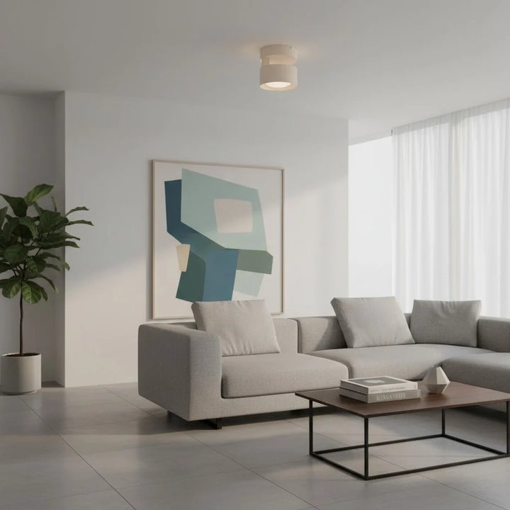 Ananke Minimalist Cylinder LED Ceiling Light
