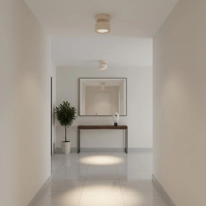 Ananke Minimalist Cylinder LED Ceiling Light