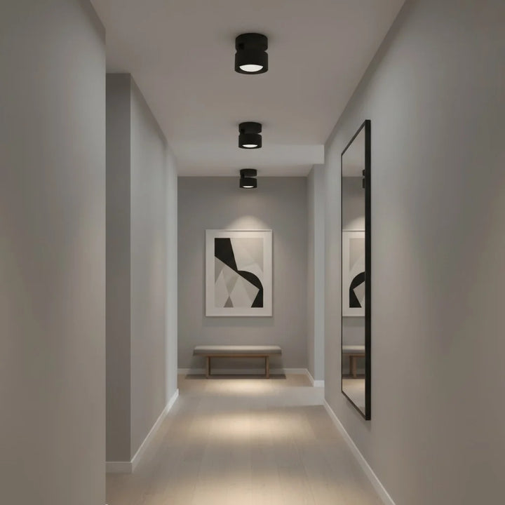 Ananke Minimalist Cylinder LED Ceiling Light