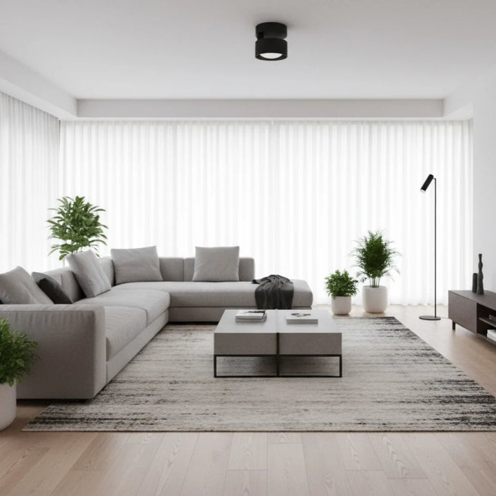 Ananke Minimalist Cylinder LED Ceiling Light