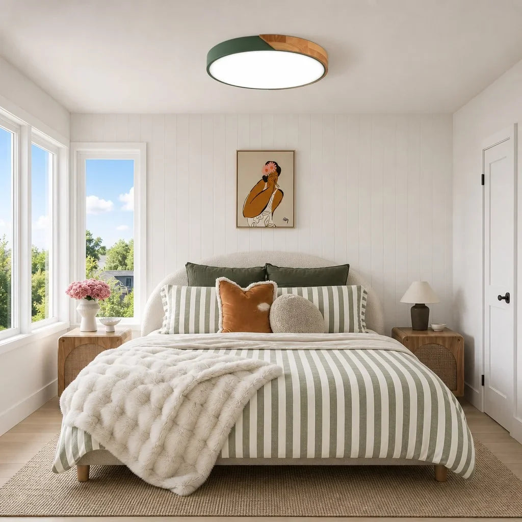 Apollo Macaron Round Dimmable Ceiling Lamp