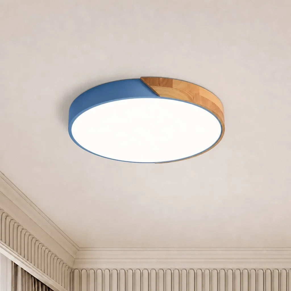 Apollo Macaron Round Dimmable Ceiling Lamp