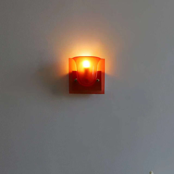 Resin Droplet Wall Light | White, Red or Green, 2 Heights