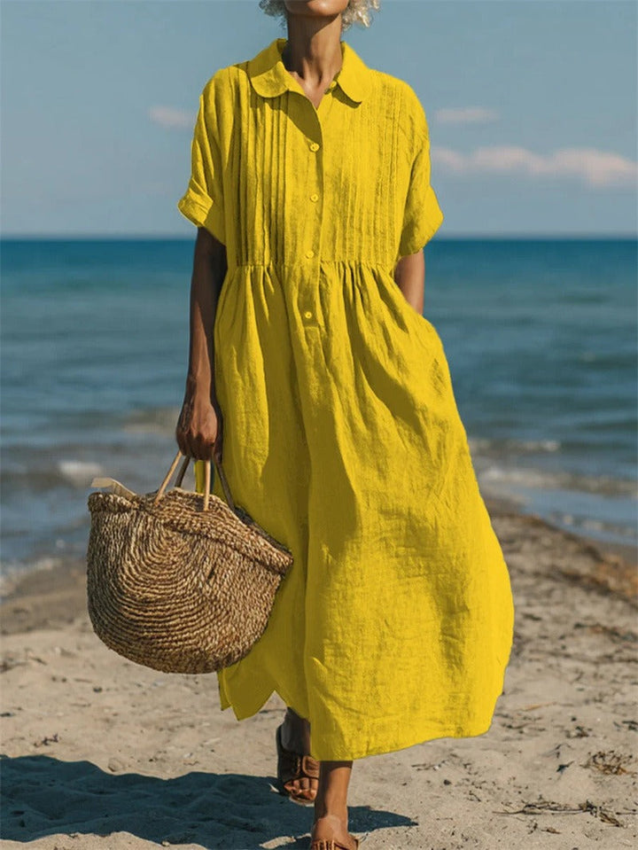 Women's Collared Summer Dress – image 7