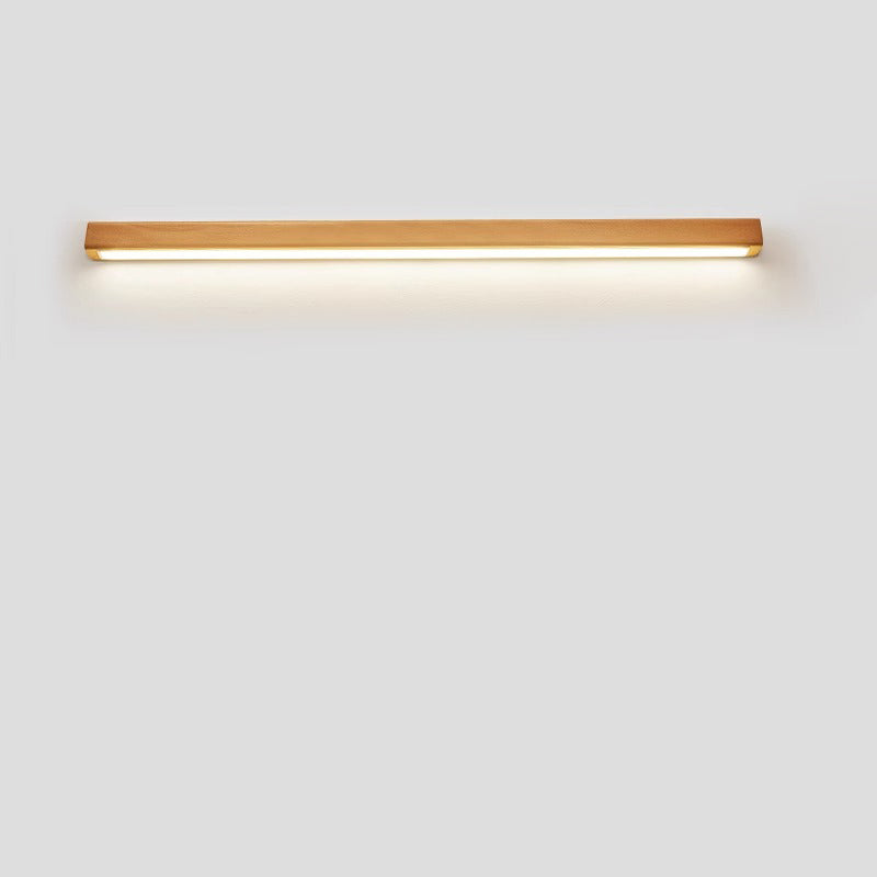 Solid Wood Linear Wall Light | 60 to 180 cm, Up or Down