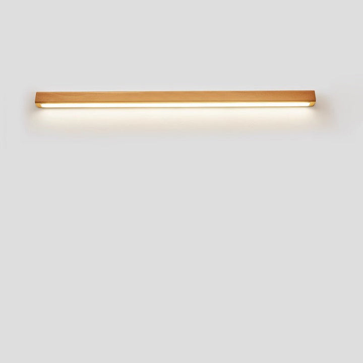 Solid Wood Linear Wall Light | 60 to 180 cm, Up or Down