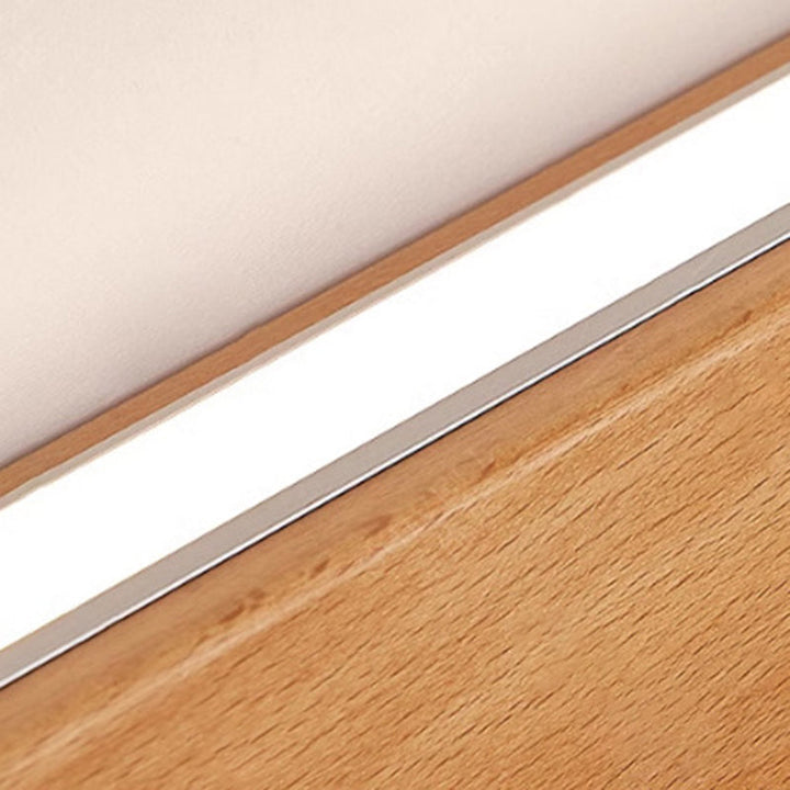 Solid Wood Linear Wall Light | 60 to 180 cm, Up or Down