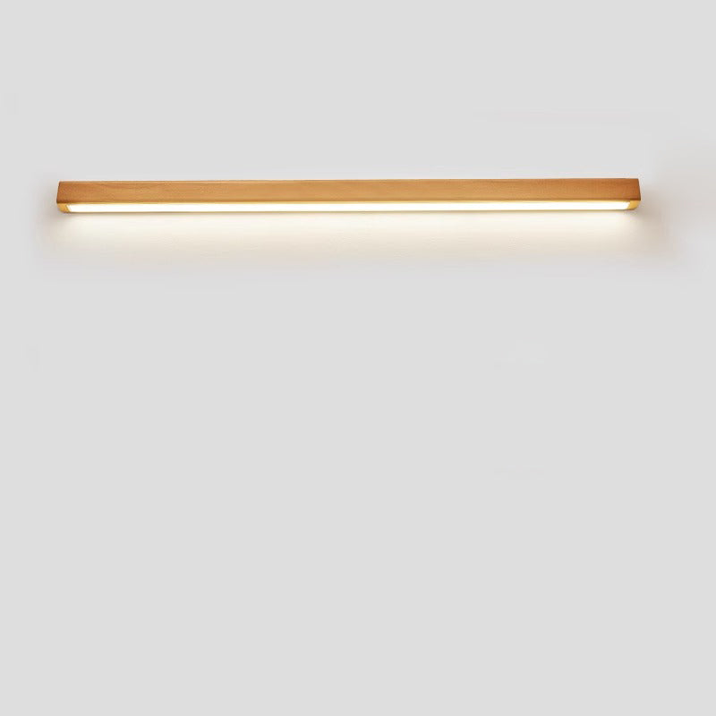 Solid Wood Linear Wall Light | 60 to 180 cm, Up or Down