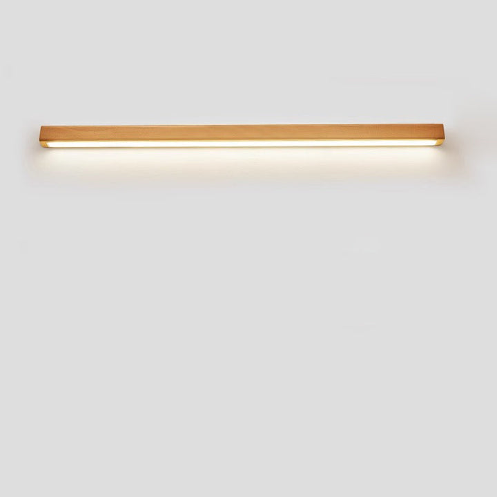 Solid Wood Linear Wall Light | 60 to 180 cm, Up or Down