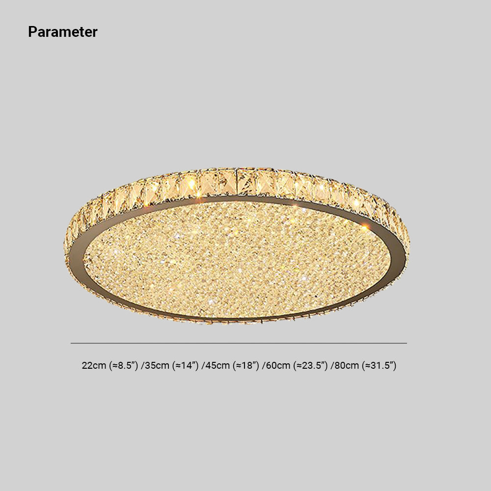 Dorven Ceiling Light Luxury Crystal
