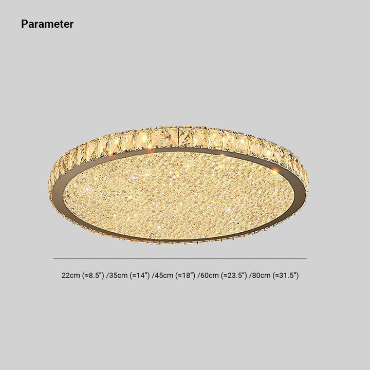 Dorven Ceiling Light Luxury Crystal
