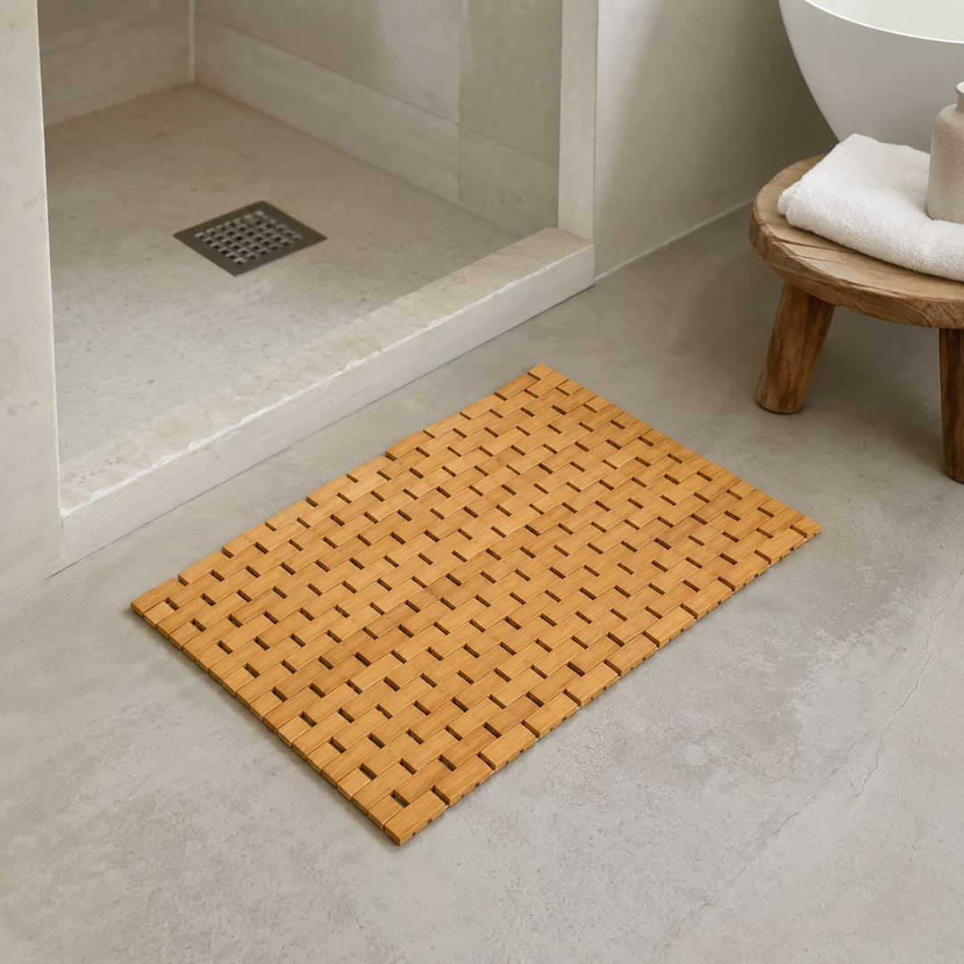 Bamboo Bath Mat image 2
