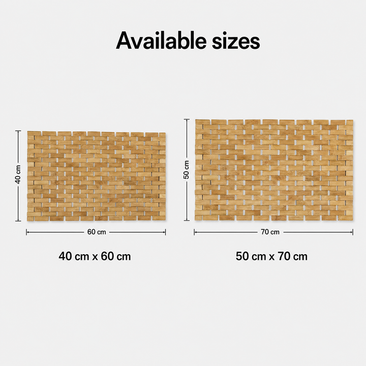 Bamboo Bath Mat image 4